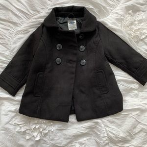 Old Navy Black Pea Coat